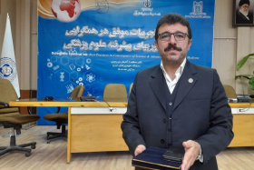 طرح برگزیده آقای دکتر محمود آذغانی در جشنواره تجربیات موفق در همگرایی علوم و فناوریهای پیشرفته پزشکی منطقه ۲ کشور