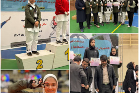 کسب مقام ورزشی توسط خانم هستی رحیمی دانشجوی دانشکده مهندسی پزشکی