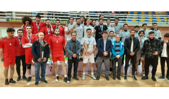کسب مقام اول تیم والیبال دانشکده مهندسی پزشکی