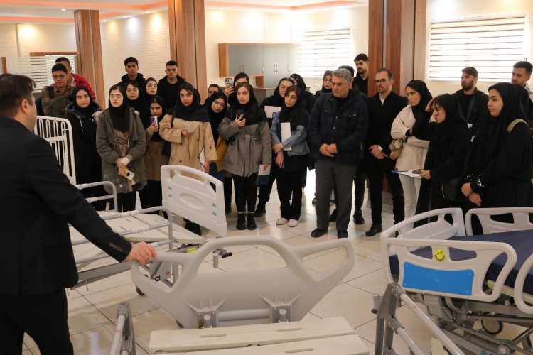 بازدید از کارخانه سینا حمد آریا