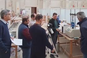 تجهیز و راه اندازی آزمایشگاه روسازی راه دانشکده مهندسی عمران