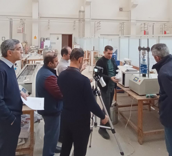 تجهیز و راه اندازی آزمایشگاه روسازی راه دانشکده مهندسی عمران