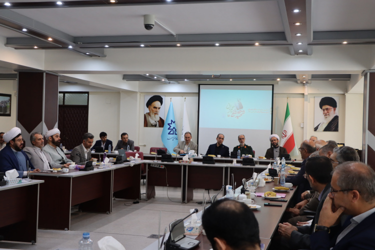 مراسم گرامیداشت روز ملی بسیج اساتید به مناسبت سالروز شهادت دکتر چمران و تقدیر از اساتید سرآمد فرهنگی دانشگاه صنعتی سهند