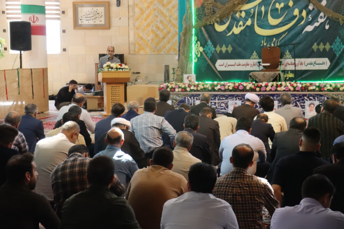 مراسم بزرگداشت هفته دفاع مقدس مهرماه ۱۴۰۴