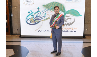 انتخاب عضو هیات علمی دانشگاه صنعتی سهند به عنوان مدیر نمونه جوان کشور