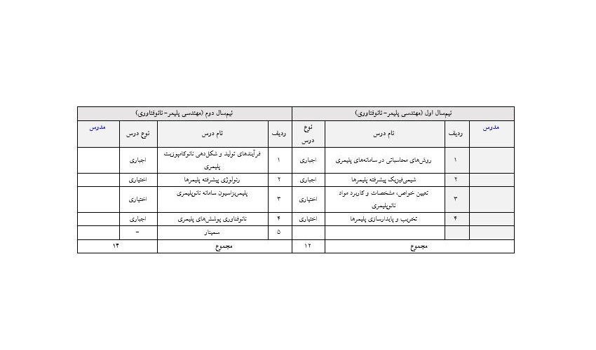 گرایش پلیمر-نانو فناوری
