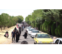 جاماندگان اربعین در سهند هم‌قدم با کاروان عشق شدند