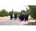 جاماندگان اربعین در سهند هم‌قدم با کاروان عشق شدند