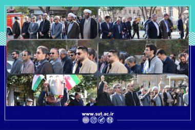 دانشگاهیان دانشگاه صنعتی تبریز، یک‌صدا علیه استکبار جهانی؛ فریاد بصیرت در روز ۱۳ آبان