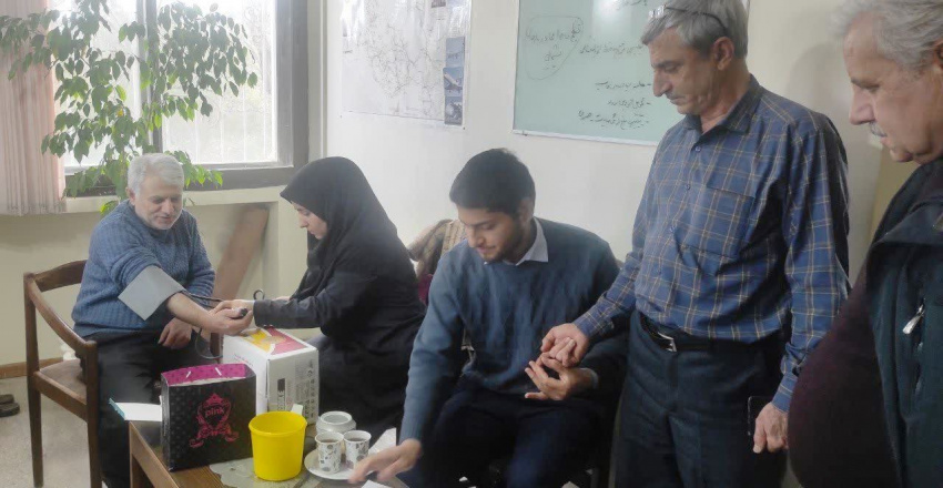 اجرای طرح پویش ملی پیشگیری از دیابت و فشار خون در دانشگاه صنعتی سهند