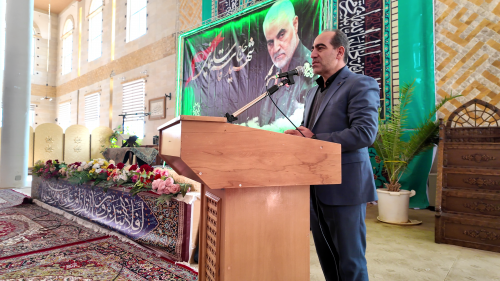 مراسم بزرگداشت حماسه ۹ دی و پنجمین سالگرد شهادت سردار دلها حاج قاسم سلیمانی