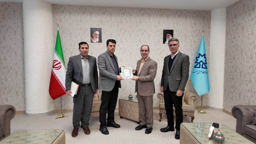 انتصاب سرپرست جدید امور مالی دانشگاه صنعتی تبریز