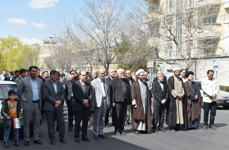 تجمع پرشور دانشگاهیان صنعتی تبریز در حمایت از قدس شریف