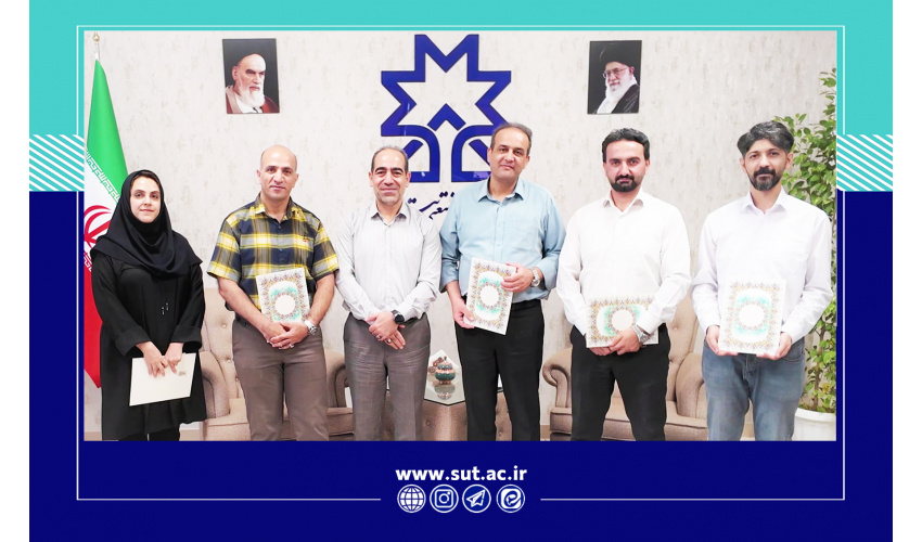 تجلیل رئیس دانشگاه صنعتی تبریز از کارکنان حوزه فناوری اطلاعات به مناسبت روز فناوری اطلاعات
